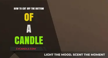 Trimming Candle Wicks: A Guide to Cutting the Bottom