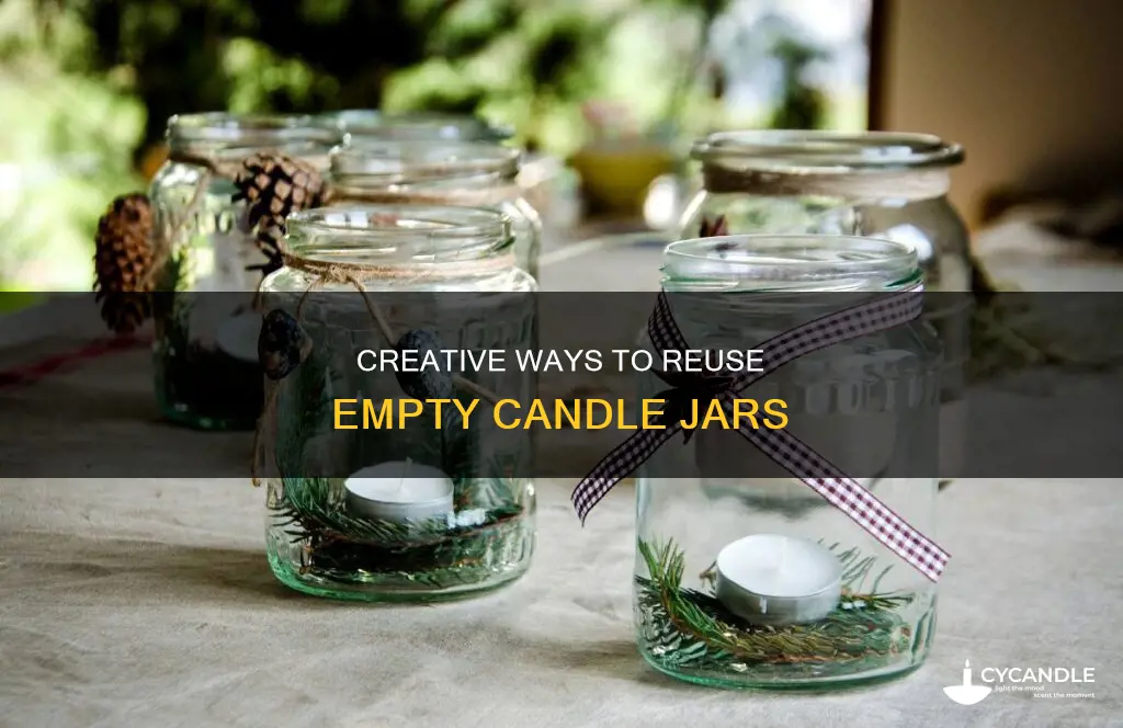 how to deal with candle jar