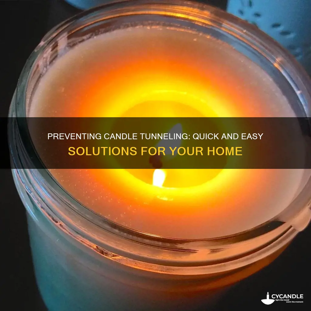 how to deal with candle tunneling