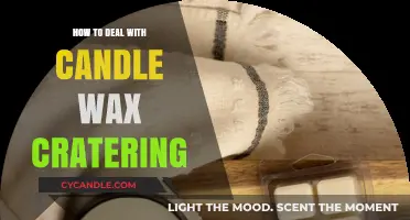 Preventing and Fixing Candle Wax Cratering: A Comprehensive Guide