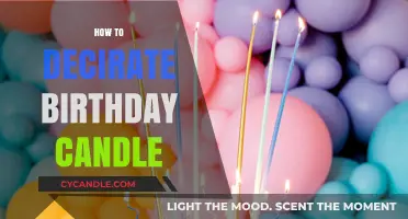 Creative Birthday Candles: Fun, Easy Decorating Ideas