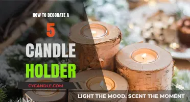 Creative Ways to Decorate a 5-Candle Holder