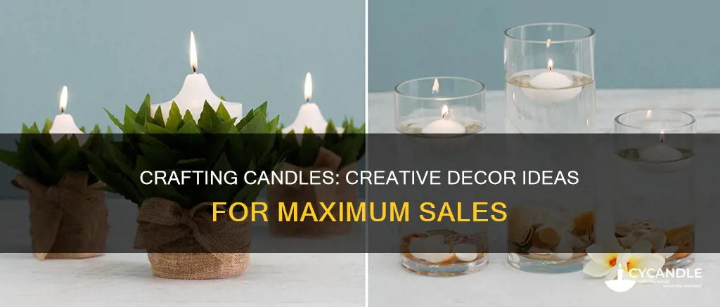 how to decorate a candle for sale