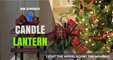 Creative Ways to Decorate Your Candle Lantern