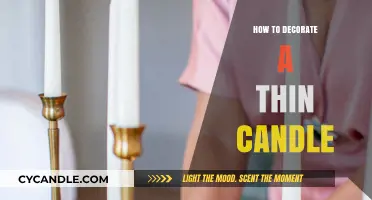 Creative Ways to Decorate Slim Candles