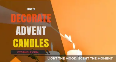 Creative Advent Candle Decorating Ideas for a Festive Holiday Season