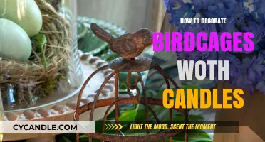 Creative Birdcage Decor with Candles
