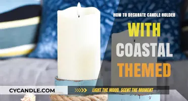 Crafting Coastal Candle Holders: A Guide to Decorating