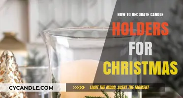Creative Christmas Candle Holders: DIY Decorating Ideas