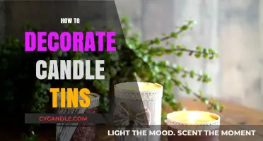 Creative Ways to Decorate Candle Tins for a Cozy Home