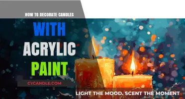 Decorating Candles: Acrylic Paint Techniques for Beginners