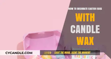 Creative Candle Wax Techniques for Decorating Easter Eggs