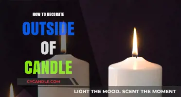 Creative Ways to Decorate the Outside of Your Candles