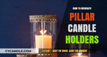 Creative Ways to Decorate Pillar Candle Holders