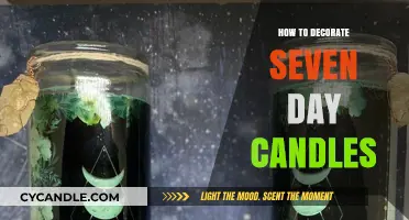 Creative Ways to Decorate Seven-Day Candles