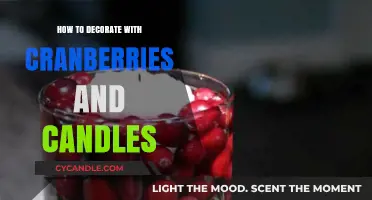 Cranberries and Candles: A Festive Decor Guide