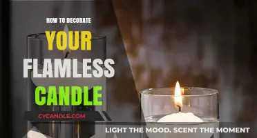 Creative Ways to Decorate Flameless Candles