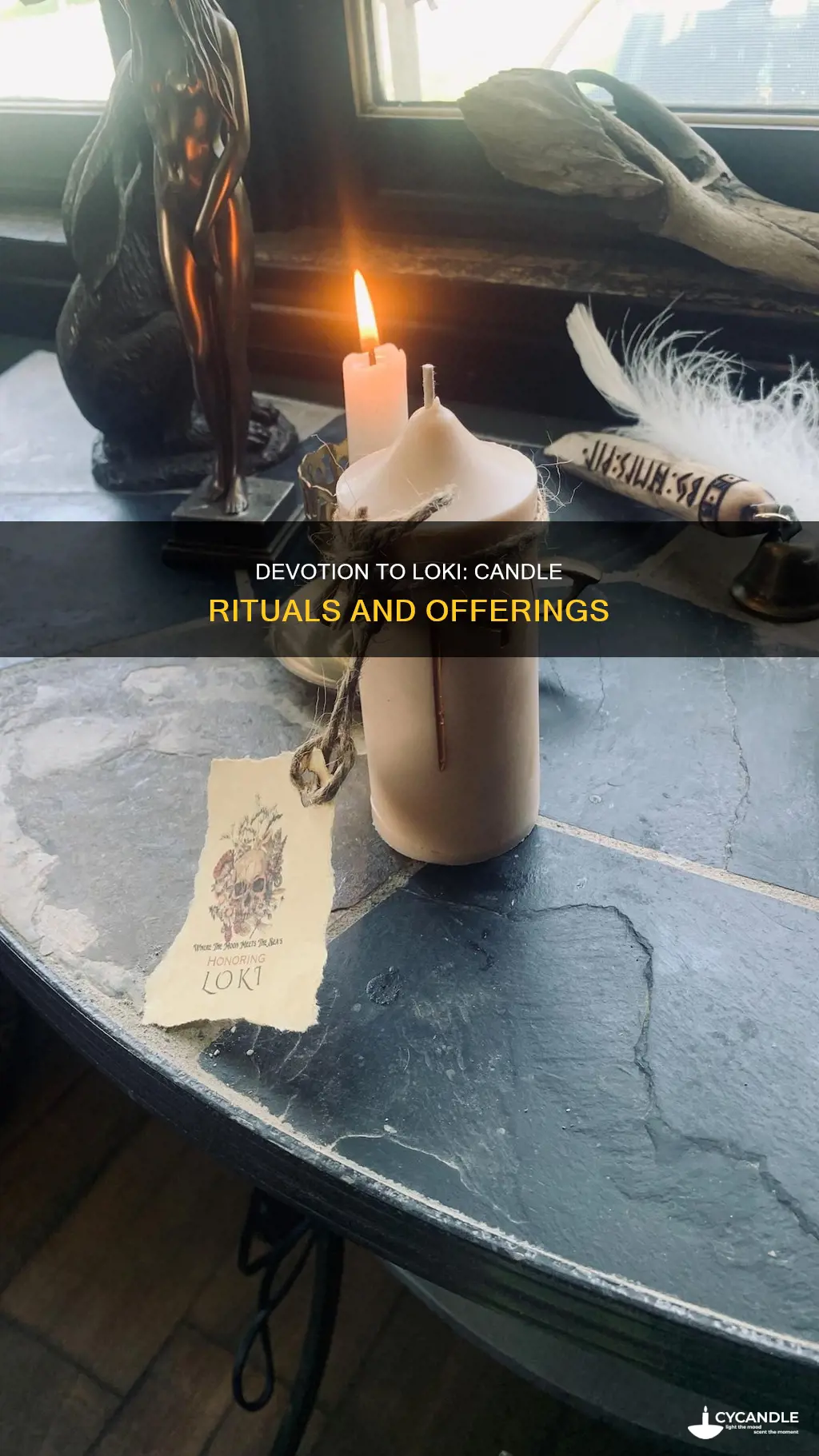 how to dedicate a candle to loki