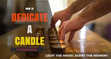 Candle Dedication: A Step-by-Step Guide to Success