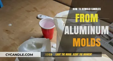 Demolding Candles: Tips for Removing Candles from Aluminum Molds