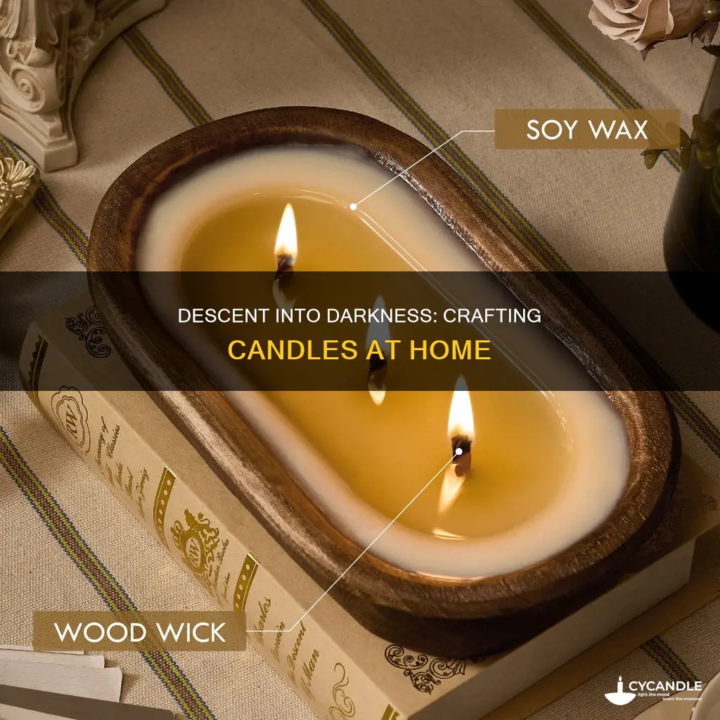 how to descent a candle
