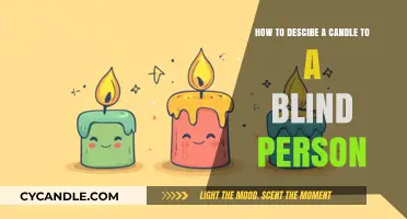 Unveiling Scents: A Candle's Warmth for the Visually Impaired