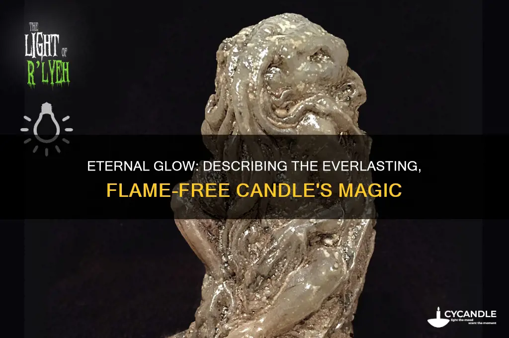 how to describe a candle that won