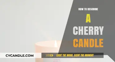 Cherry Candle: A Sweet, Fruity Fragrance