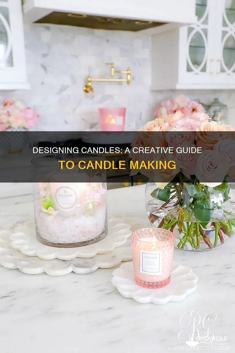 how to design a candle