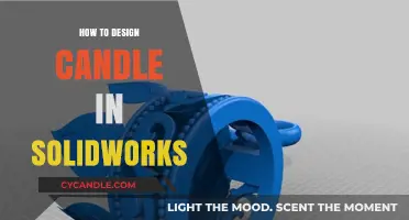 Designing a Candle in SolidWorks: A Step-by-Step Guide