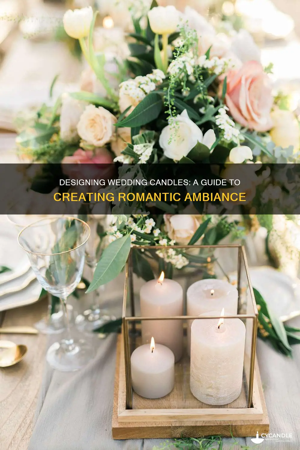 how to design wedding candles