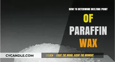 Accurately Measuring the Melting Point of Paraffin Wax: A Step-by-Step Guide