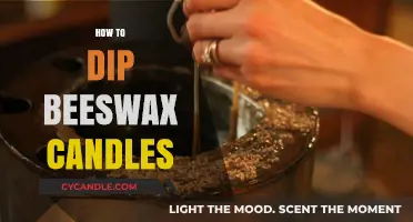 Dipping Beeswax Candles: A Step-by-Step Guide