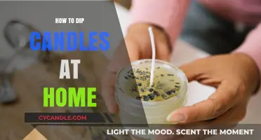 Creating Homemade Dip Candles: A Step-by-Step Guide