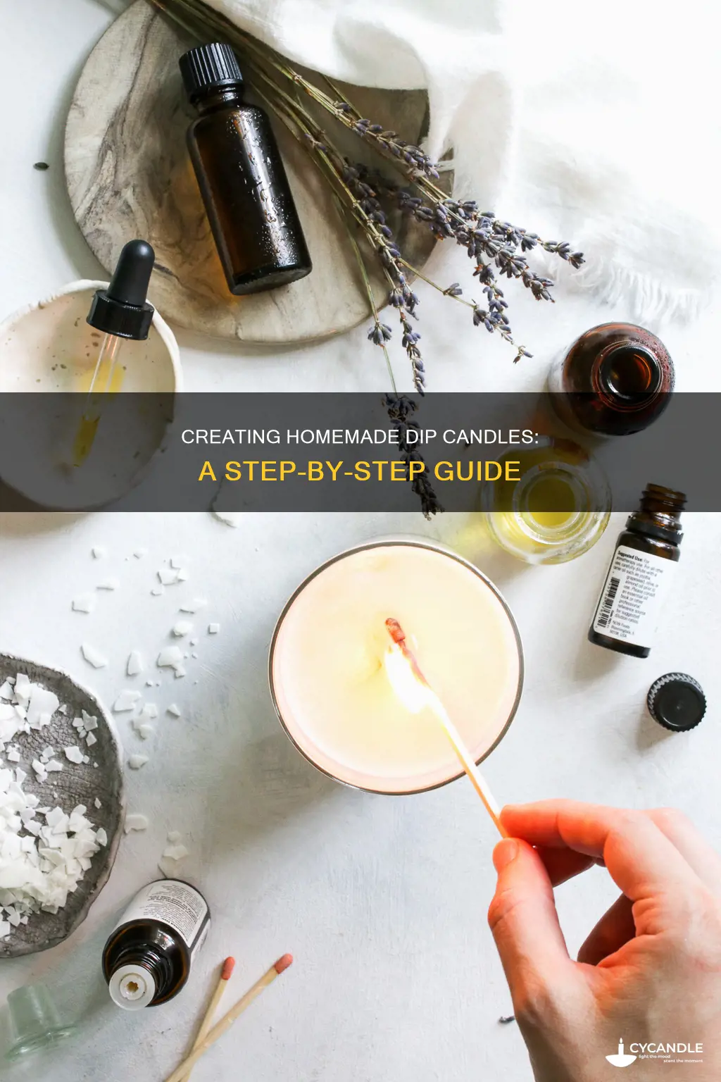 how to dip candles at home