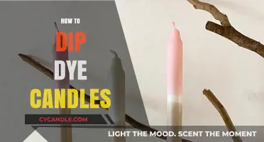 Dip-Dye Candles: A Creative Guide to Colorful Candles