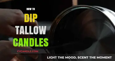 Creating Tallow Candles: A Beginner's Guide to Candle Dipping