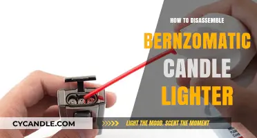 Step-by-Step Guide: Disassembling Your Bernzomatic Candle Lighter Safely