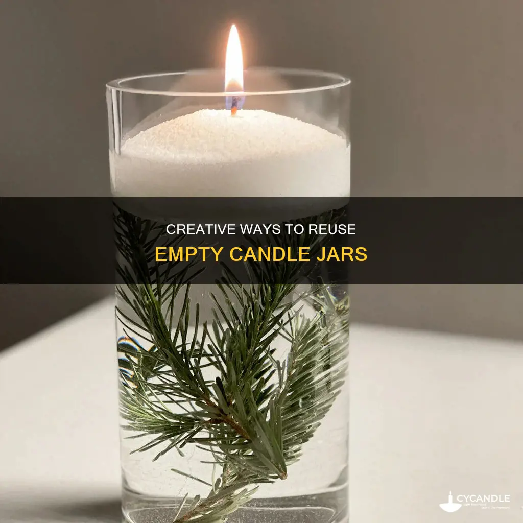 how to discard candle jars