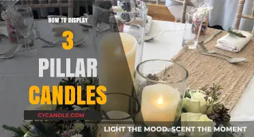 Displaying Pillar Candles: Creative Ways to Illuminate Your Space