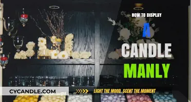 Candle Displays: Masculine Styling Tips