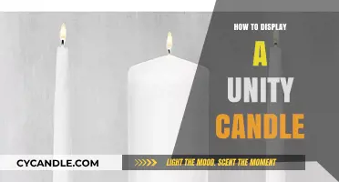 Creative Ways to Display Your Unity Candle