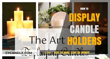 Creative Ways to Display Candle Holders