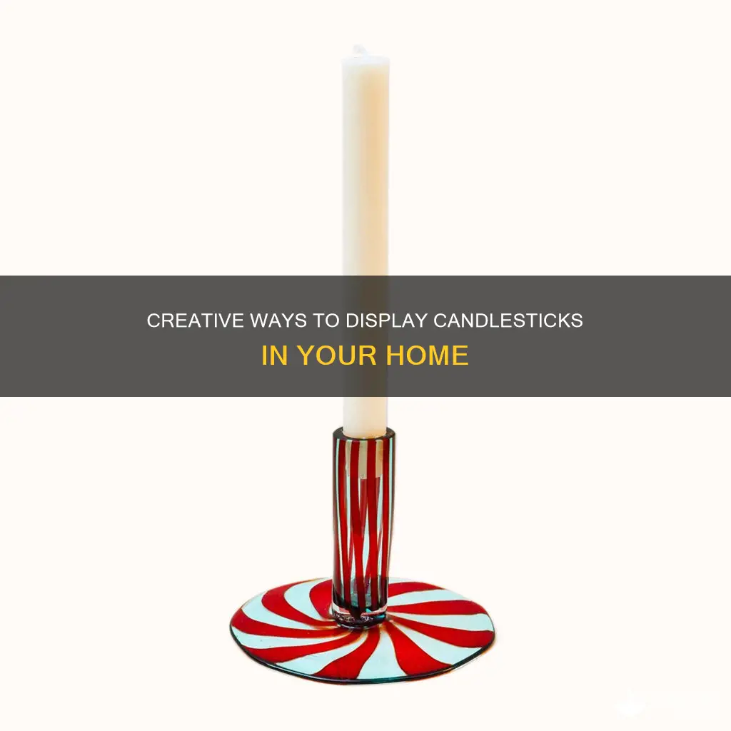 how to display candle sticks
