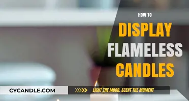 Creative Ways to Display Flameless Candles