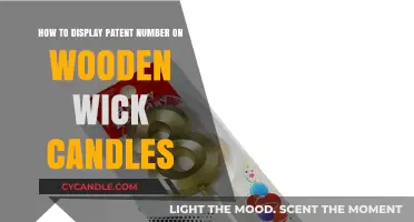 Displaying Patent Numbers on Wooden Wick Candles: A Step-by-Step Guide