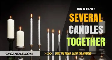 Creative Ways to Display Candles Together