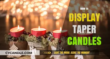 Creative Ways to Display Taper Candles