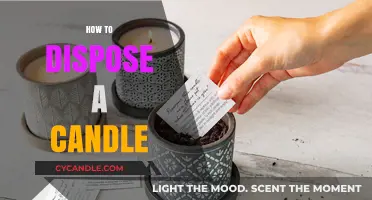 Dispose of Candles the Right Way