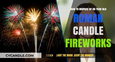 Safe Disposal of Aged Fireworks
